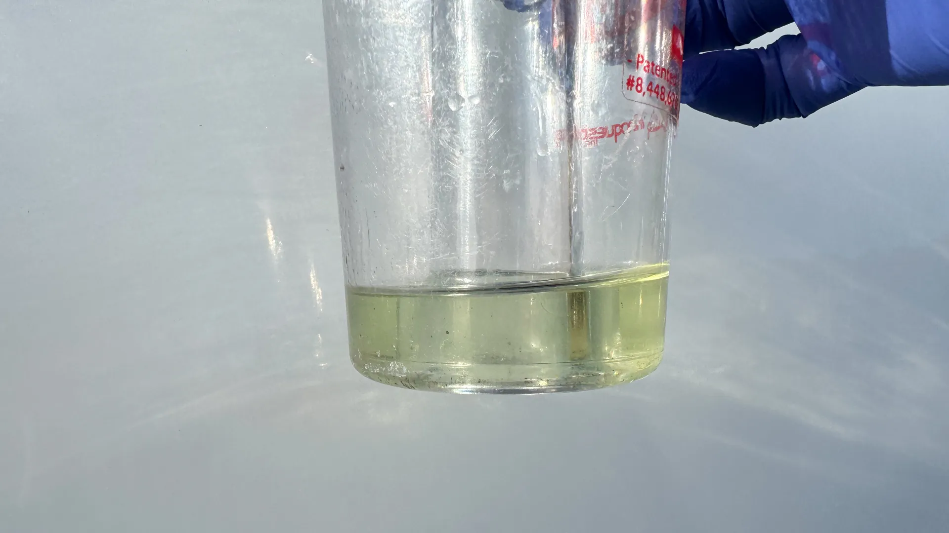 G100UL Avgas sample