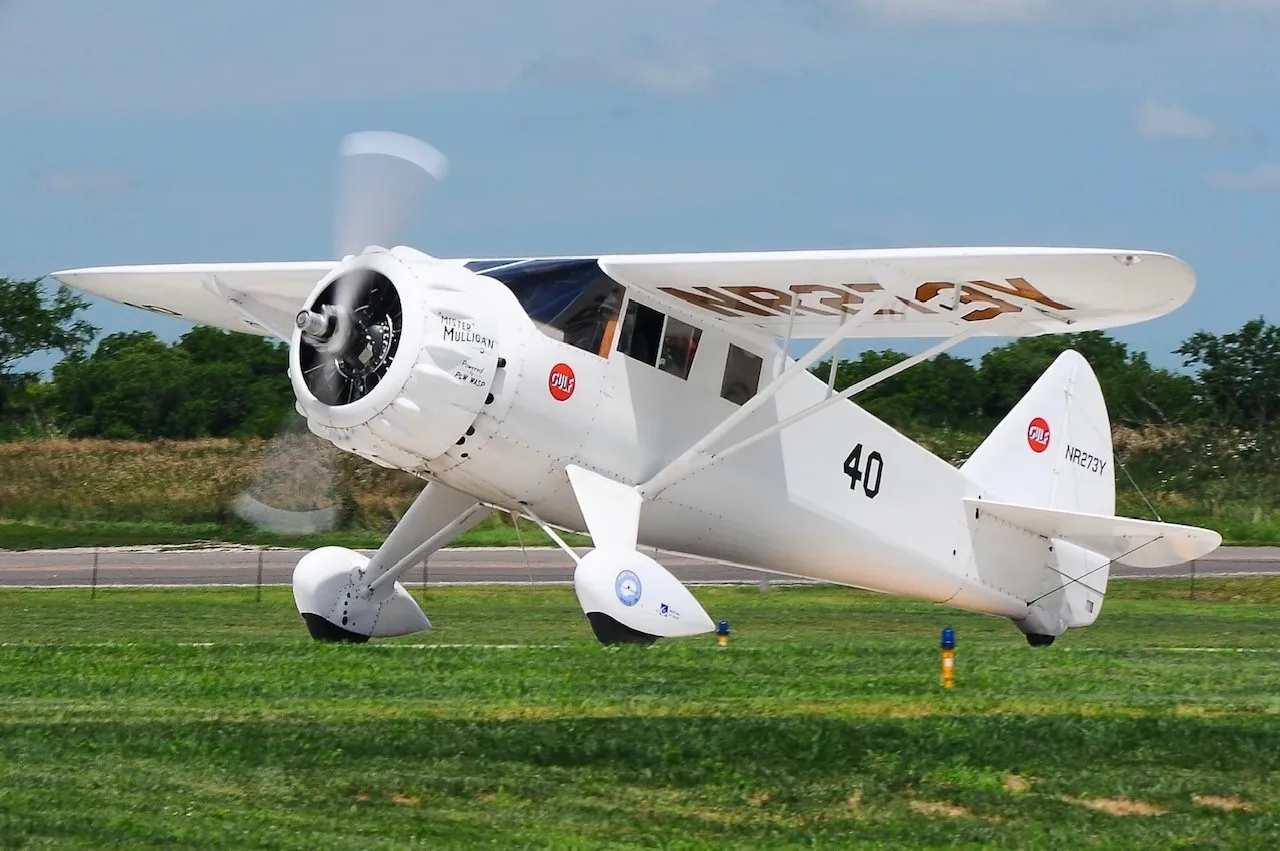 The famous airplane Howard DGA-6 replica, Mister Mulligan